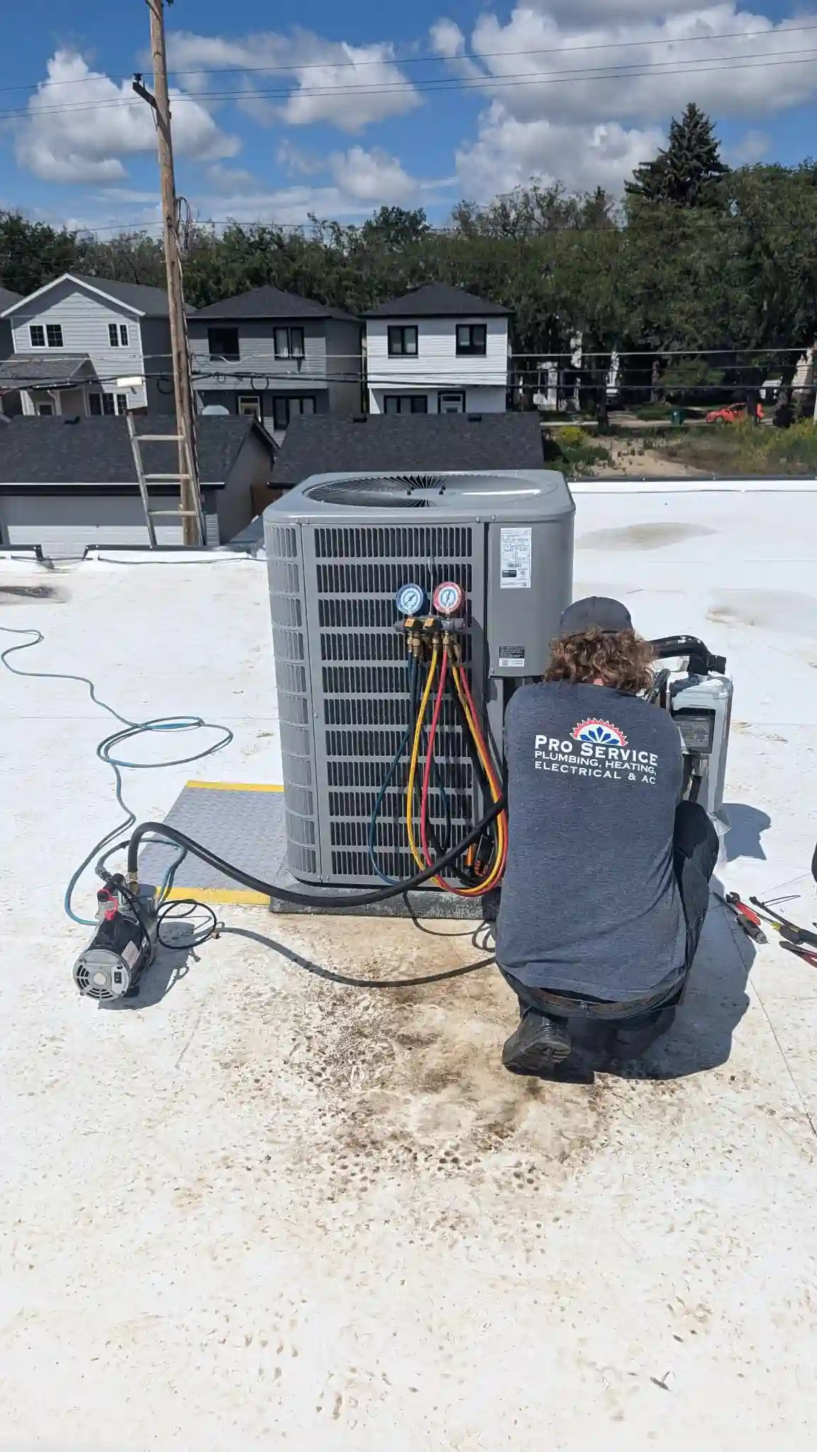 Pro Service Mechanical AC repair in Riversdale, Saskatoon